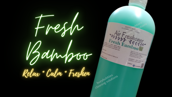 Fresh Bamboo Air Freshener Water Based Essential Oil 1 Liter For