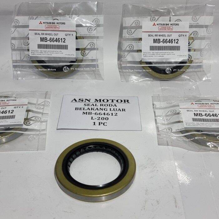 Oil Seal Belakang Luar Triton L Double Cabin Pajero Strada Lazada