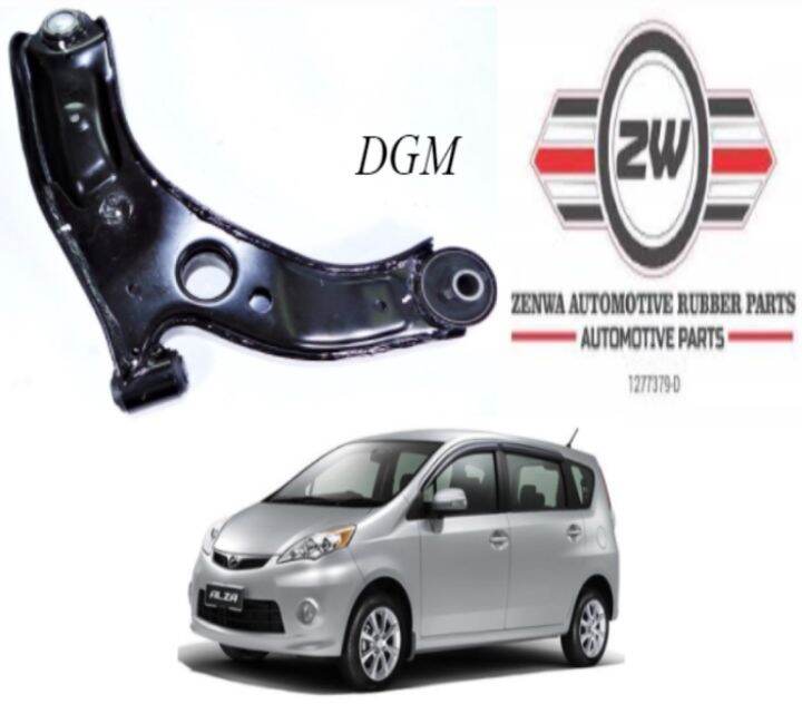 Zw Zenwa Perodua Alza Lower Arm Front Left Depan Kiri Lazada