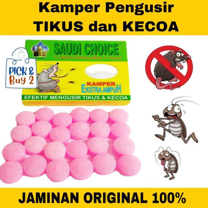 SAUDI CHOICE KAMPER TIKUS Kamper Pengusir Tikus Dan Kecoa Paling