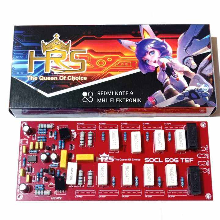 Kit Driver Power Amplifier SOCL 506 TEF Line Final 4 Set Lazada