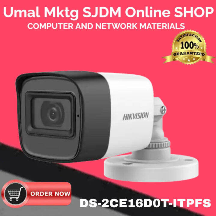 Hikvision Ds Ce D T Itpfs Mm Audio Over Coaxial Mp P Bullet