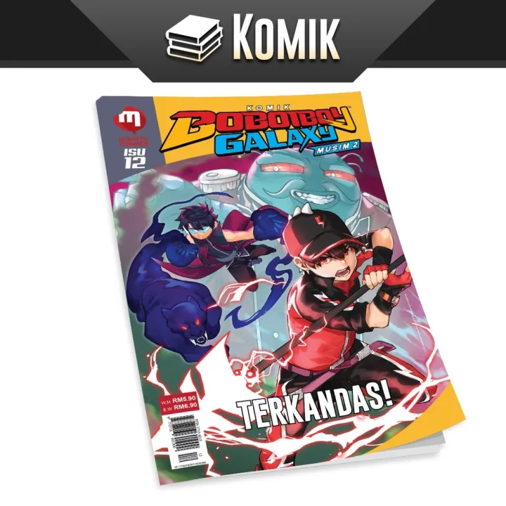 Komik Boboiboy Galaxy Musim Isu Terkandas Lazada