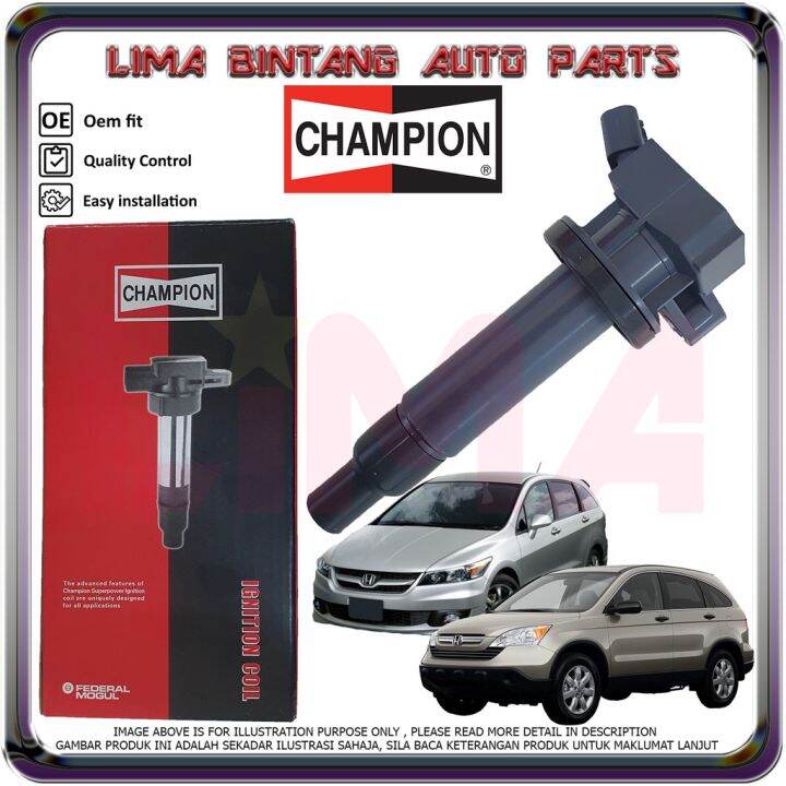 Honda Crv Swa Re Stream Rn Ignition Coils Plug Coil Champion