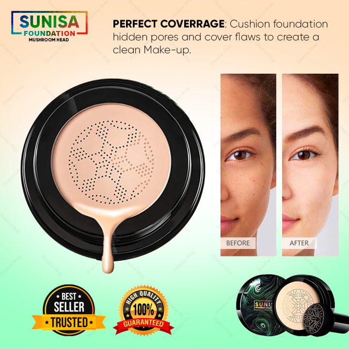 Original Sunisa Waterproof Foundation Bb Cream Korean Liquid Foundation