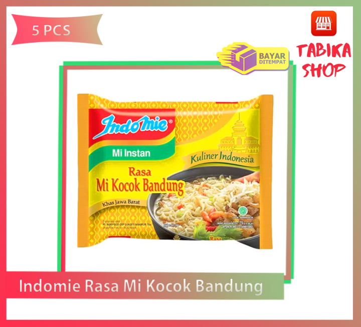 Indomie Rasa Mi Kocok Bandung Bungkus Lazada Indonesia