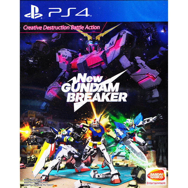 PS4 NEW GUNDAM BREAKER ENGLISH SUBS ASIA เกมส PS4 By ClaSsIC