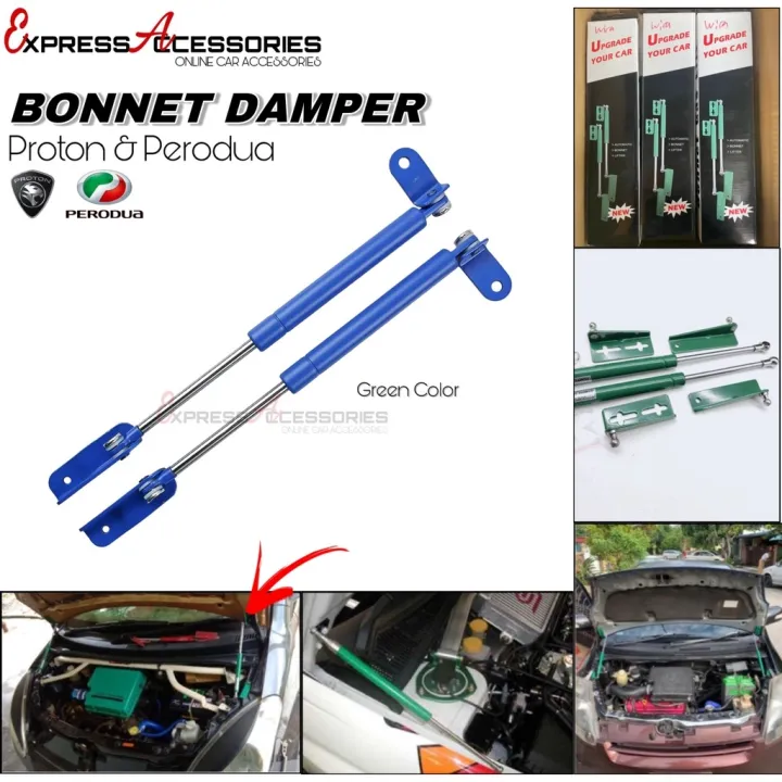 Bonnet Damper Proton Wira Satria Putra Saga Blm Waja Gen Persona