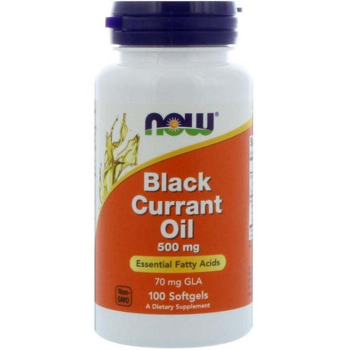 Black Currant Oil 500 Mg 100 Softgels Lazada PH