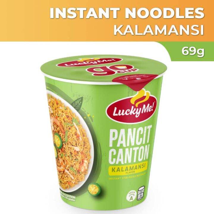 PX Yfxb07 Lucky Me Pancit Canton Instant Noodles Kalamansi Cup 70g