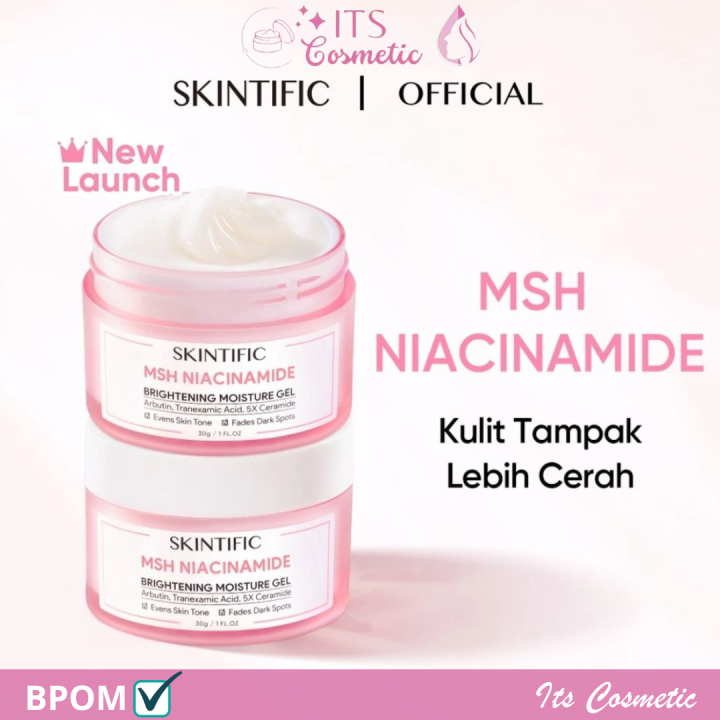 Skintific Msh Niacinamide Brightening Moisture Gel G Original