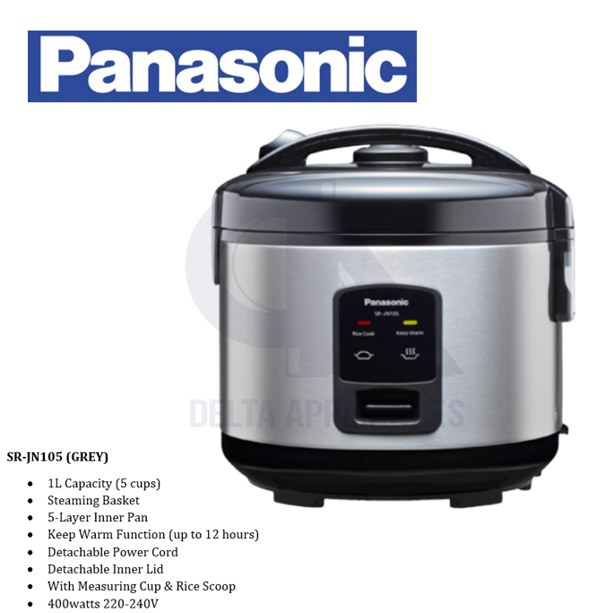 Panasonic Sr Jn Grey Rice Cooker L Lazada Ph