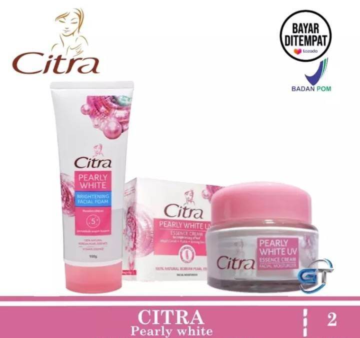 Citra Pearly Glow UV Essence Cream 40gr Citra Pearly Glow UV Facial