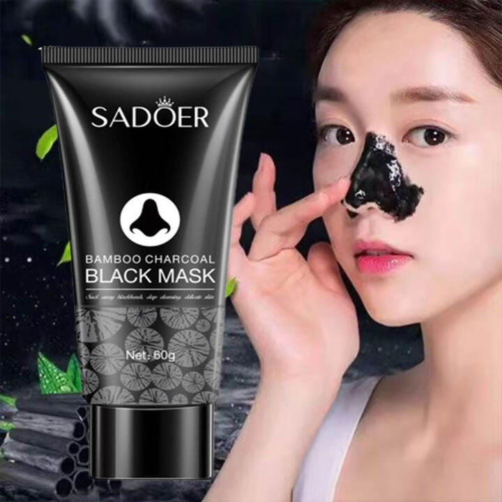 Original SADOERT Charcoal Blackhead Remover Nose Strip Deep Cleansing