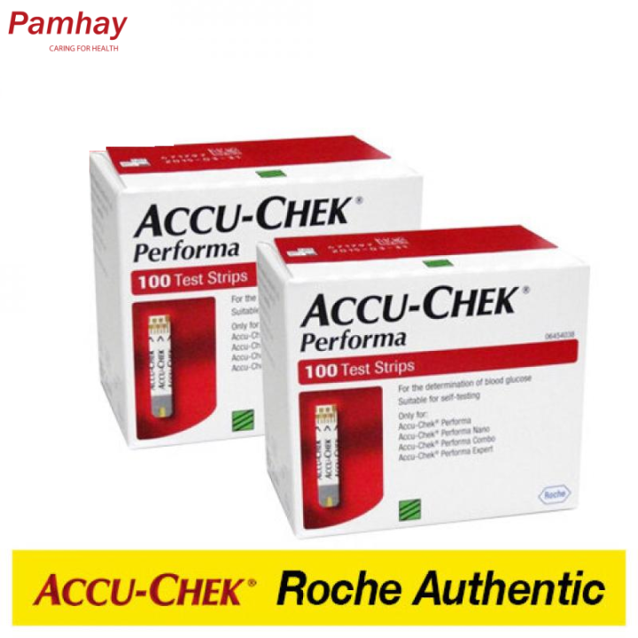 Accu Chek Accuchek Performa Test Strips Exp April