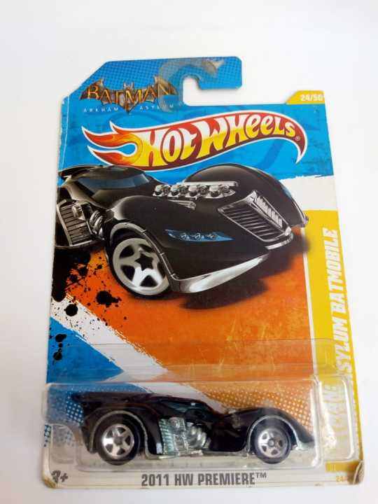Hot Wheels Batman Arkham Asylum Batmobile Black Batman Arkham Asylum Lazada Indonesia
