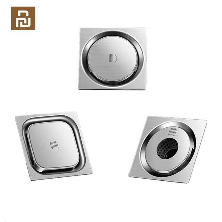 Diiib Floor Drain Deodorant Insect Proof Stainless Steel Swirling