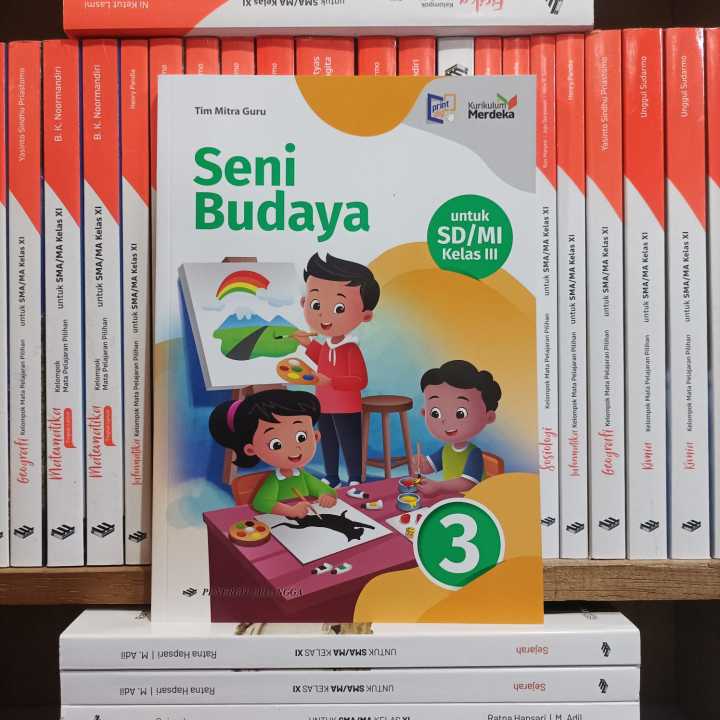 Buku Seni Budaya Kelas 3 SD Kurikulum Merdeka Erlangga Lazada Indonesia