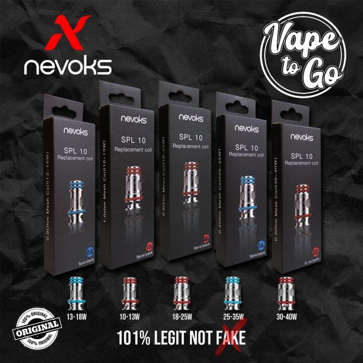 COD Nevoks Spl 10 Replacement Coil For Feelin Pod Lazada PH