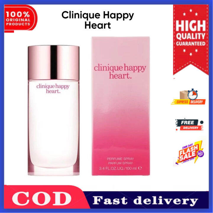 Best Seller Perfume For Women Cliniquee Happy Heart Perfume 100ML