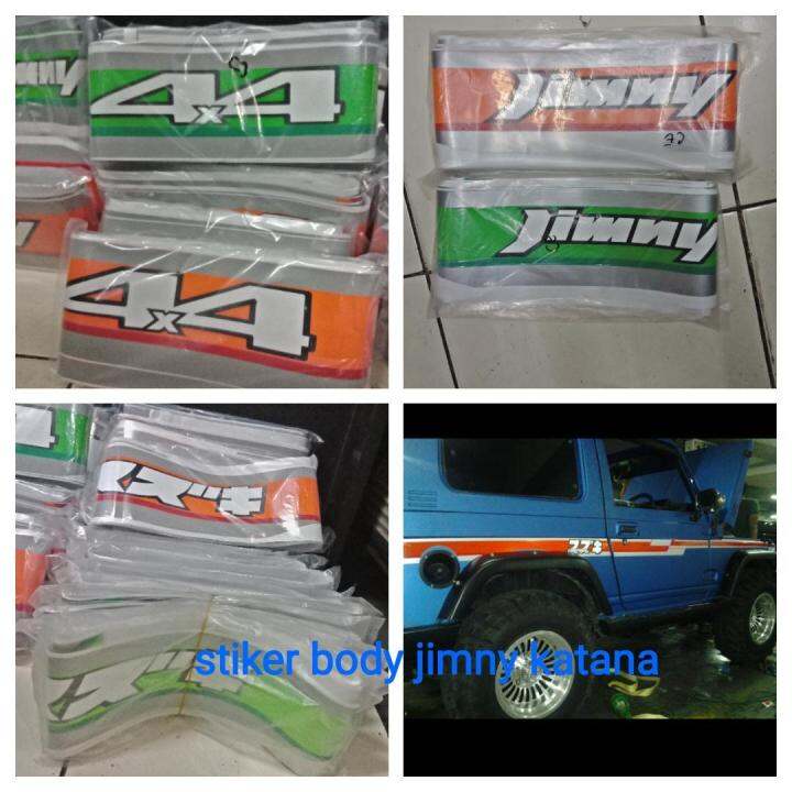 Stiker Body Mobil Suzuki Katana Jimny Lazada Indonesia