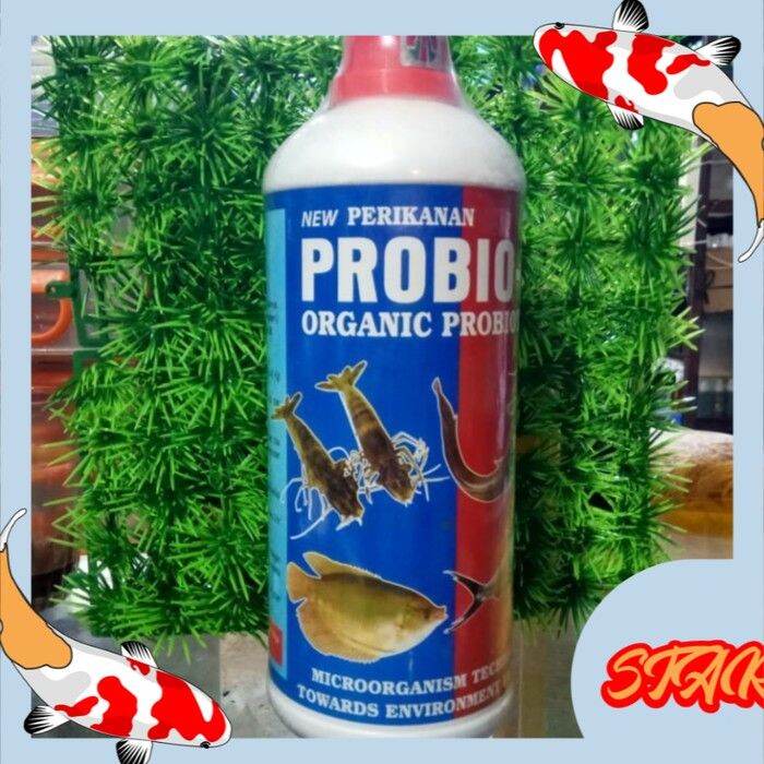 PROBIO 7 PERIKANAN ORGANIC PROBIOTIK OBAT IKAN LELE UDANG 1 Liter