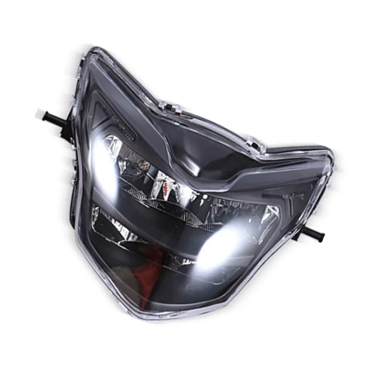 Motorcycle Headlight Fairing Headlight Mask For Yamaha LC135 V2 V6