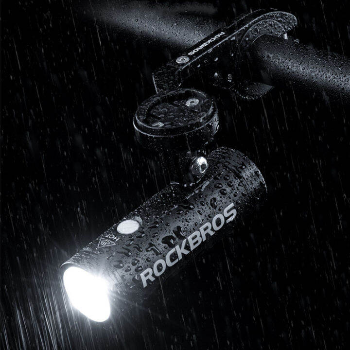 Rockbros R1 400 ไฟจกรยาน สวางมาก ไฟหนา จกรยาน ชารจไฟ USB Bicycle