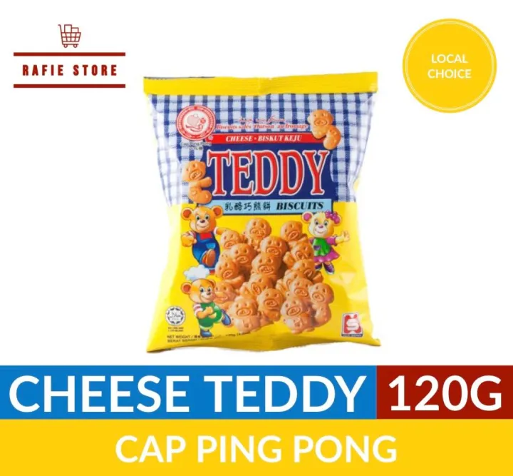 Cap Ping Pong Cheese Teddy Snack G Lazada