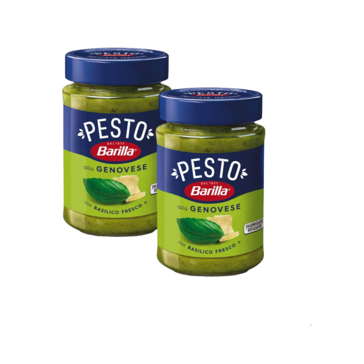 Bundle Of Barilla Classic Pesto Alla Genovese Pasta Sauce With