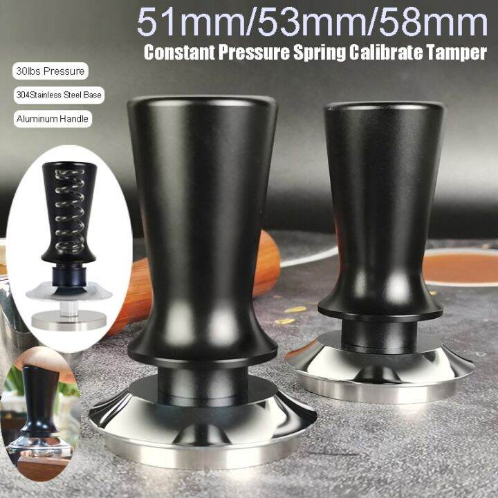 51Mm 53Mm 58Mm Espresso Tamper Barista Coffee Tamper With Calibrated