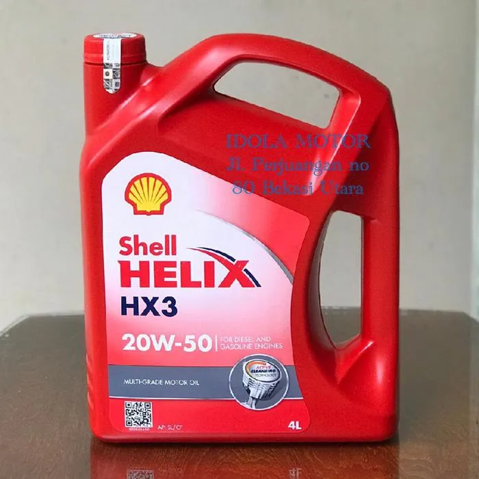 Oli Shell Helix Hx Sae W Isi Liter Lazada Indonesia