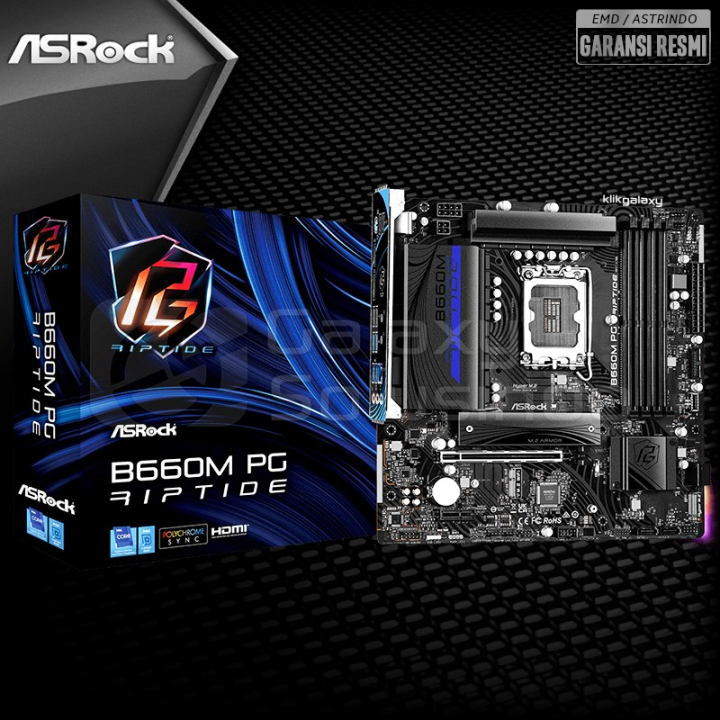 Asrock B660M PG Phantom Gaming Riptide Intel LGA1700 B660 DDR4 Lazada