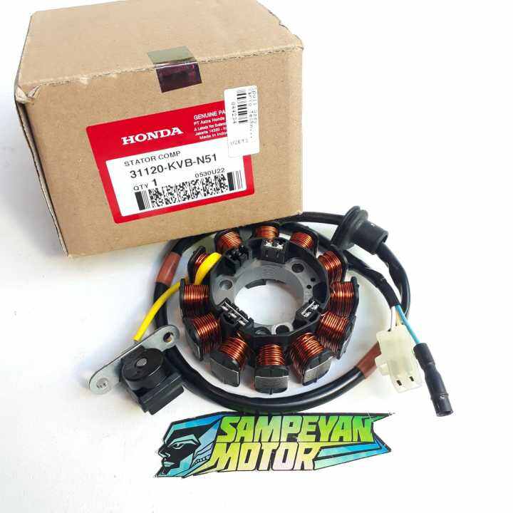 Spull Spul Stator Assy Honda Vario Techo Lama Karburator Original