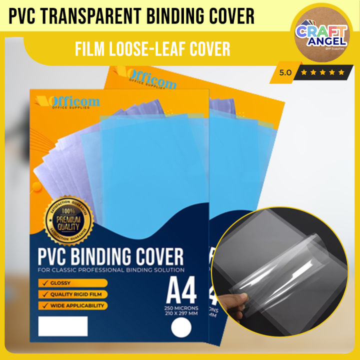 Pvc Binding Cover Pcs Clear Microns A Short Legal Pp