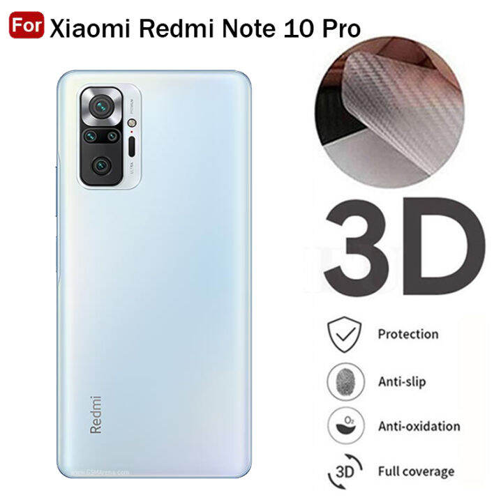 Xiaomi Redmi Note Pro Garskin Skin Carbon Transparant Anti Gores