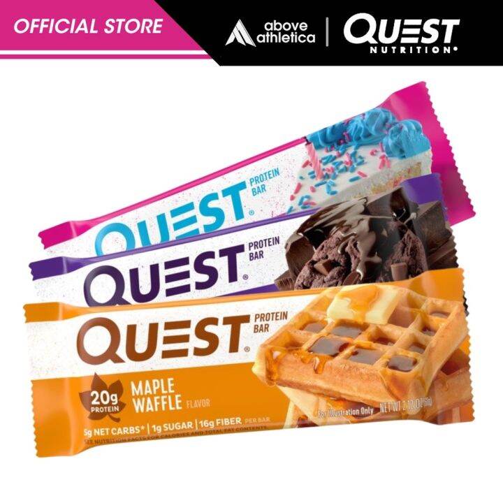 Quest Nutrition Protein Bar All Flavors Per Bar Piece Low Carb