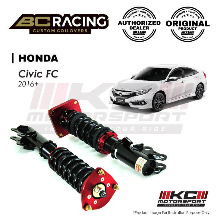 Honda Civic Fc Bc Racing V Fully Adjustable Suspension