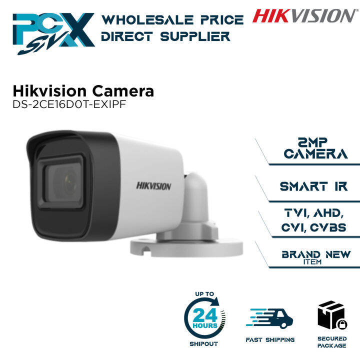 Hikvision Camera DS 2CE16D0T EXIPF DS 2CE16D0T IRPF Bullet 2 MP