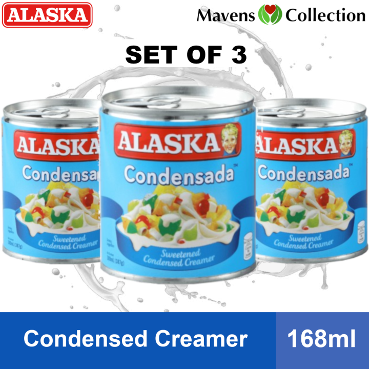 Alaska Condensada Sweetened Condensed Creamer 160ML Set Of 3 By