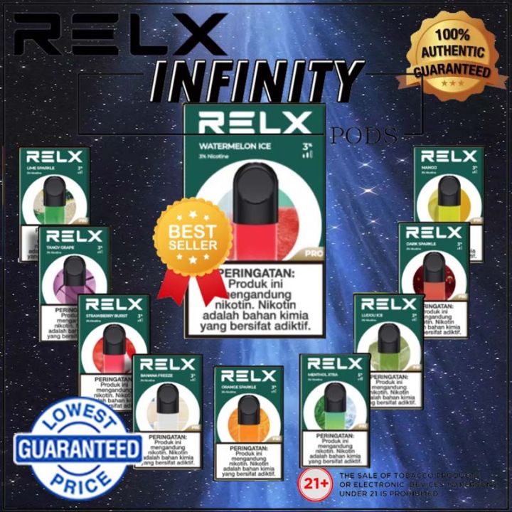 COD 5pcs Only 750REL X Relax Rlex Relex Infinity Pads Pro For