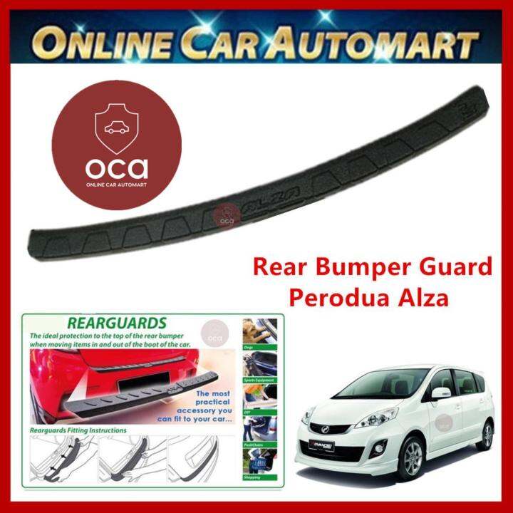 Perodua Alza 2014 Present Custom Fit Original ABS Car Rear Bumper