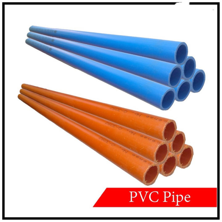 Blue Orange Pvc Pipe For Water Or Electrical Meter Sizes