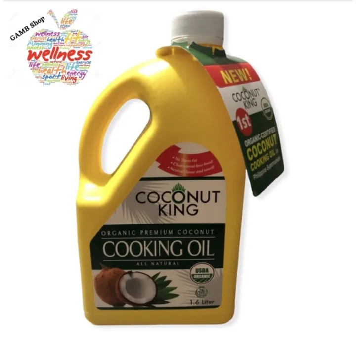 Coconut King Premium Organic Coconut Cooking Oil 1 6L GAMB Shop