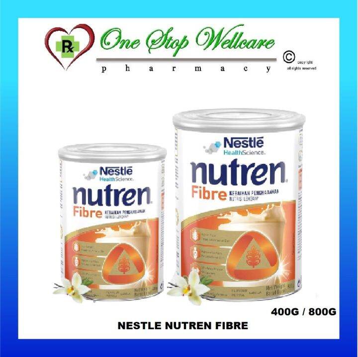 NESTLE NUTREN FIBRE 400GM 800GM Lazada