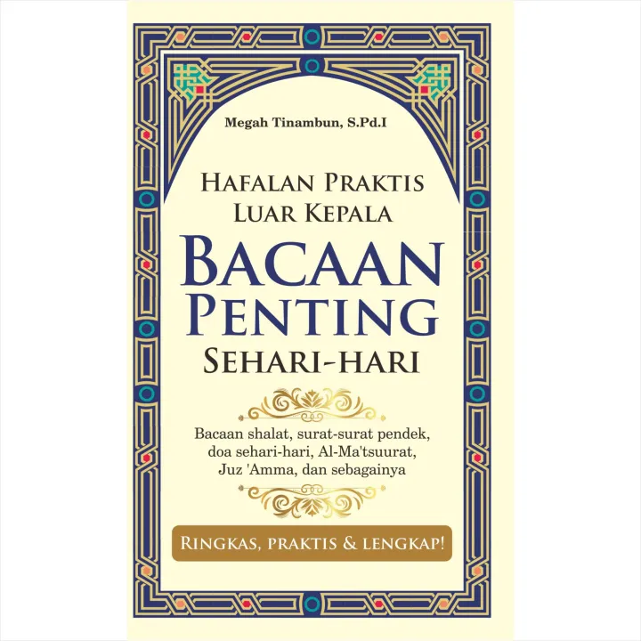 Buku Hafalan Praktis Luar Kepala Bacaan Penting Sehari Hari Lazada