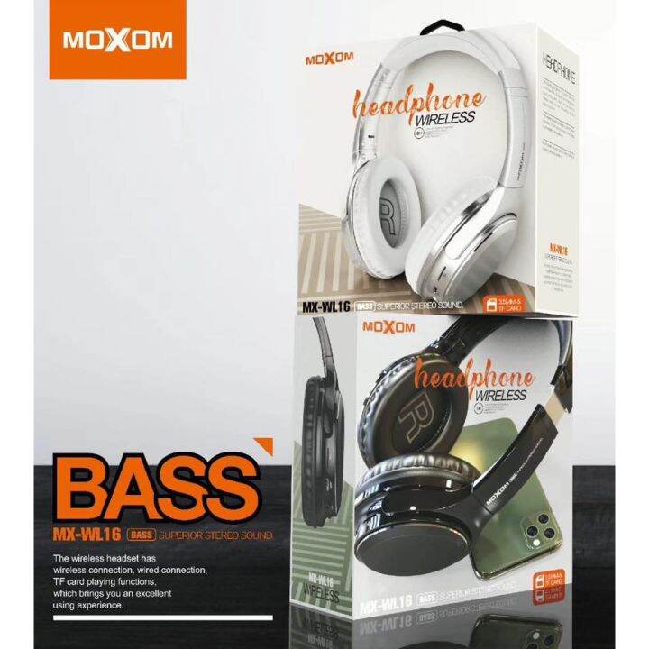 Moxom Mx Wl Wireless Headphone Lazada