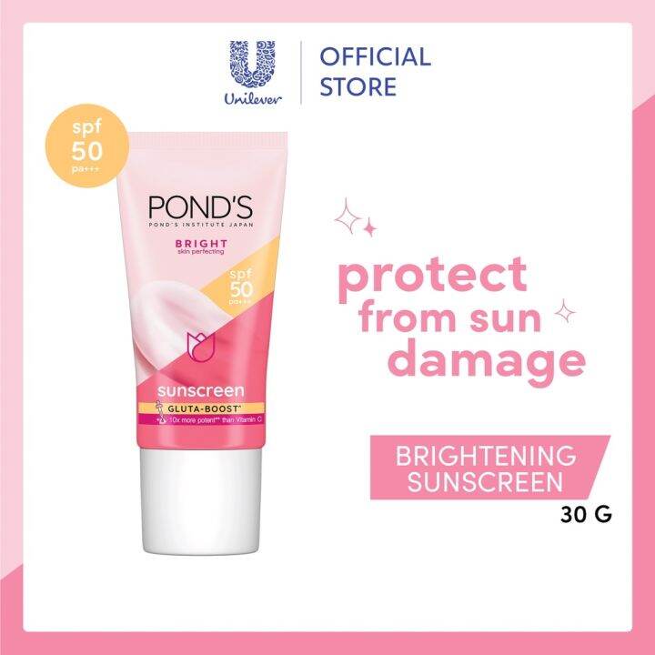 Pond S Bright Sunscreen Spf Pa With Niacinamide For Brighter