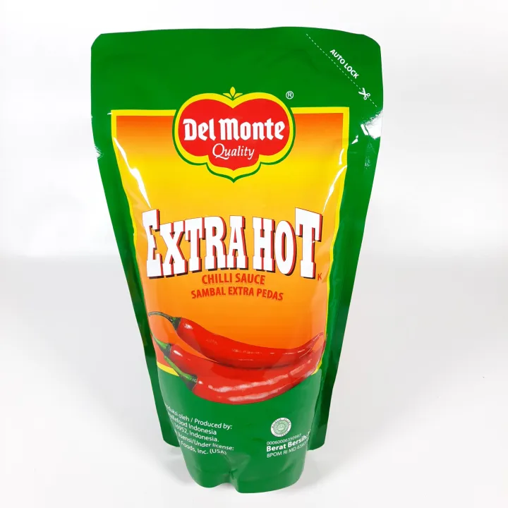 Saos Sambal Pedas Delmonte 1 Kg Extra Hot Hala Lazada Indonesia