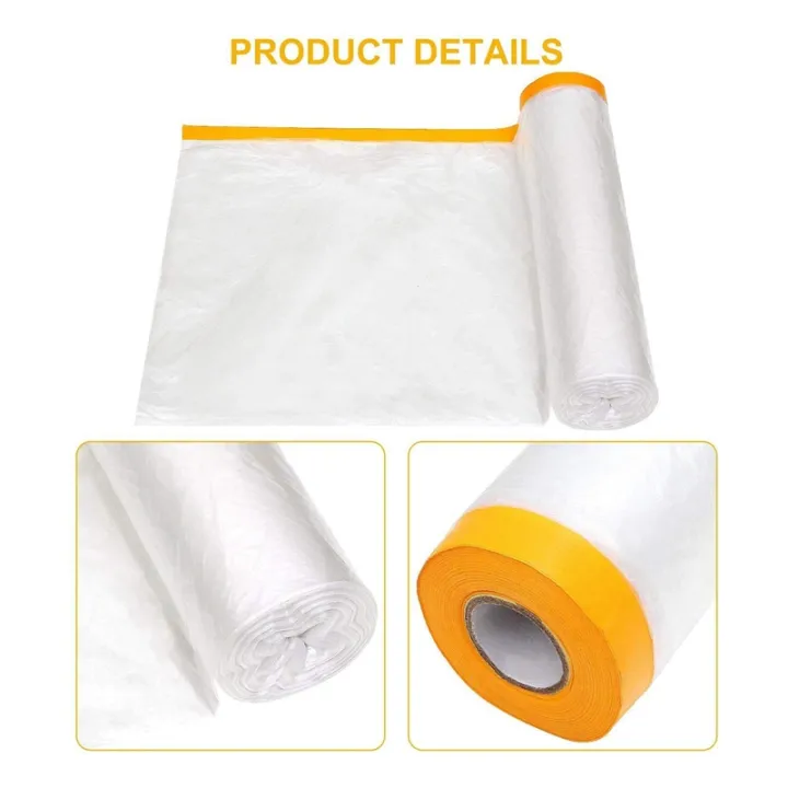 Decorative Furniture Dust Film Car Paint Masking Film Washing Paper